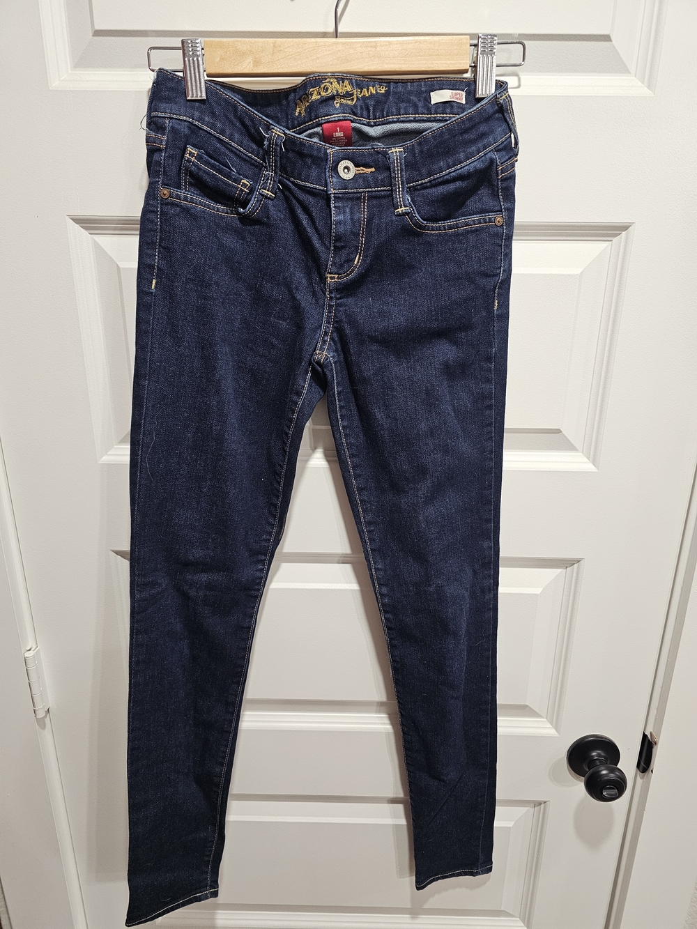Arizona Jean Company Dark Indigo Skinny Jeans